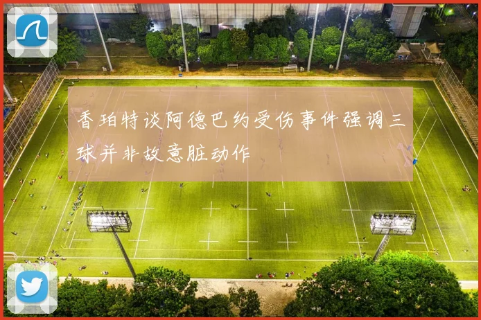 香珀特谈阿德巴约受伤事件强调三球并非故意脏动作